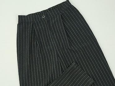 granatowe dresy h m: H&M Divided, Spodnie materiałowe damskie, rozmiar XS — 1