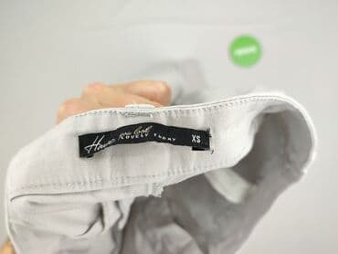 granatowe chinosy damskie: Spodnie materiałowe damskie, rozmiar XS — 4