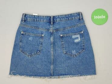 spódnice jeansowe z przetarciami midi: Denim Collection, Women`s skirt, size M — 3