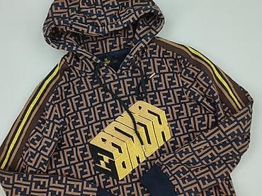 Fendi, Bluza z kapturem dla mężczyzn, rozmiar L