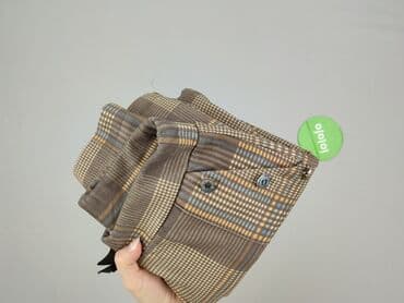 brązowe legginsy: Legginsy Eleganckie damskie, rozmiar S — 4