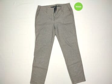 woskowane legginsy z wysokim stanem zara: Zara, Material trousers for women, size M (EU 38) — 2