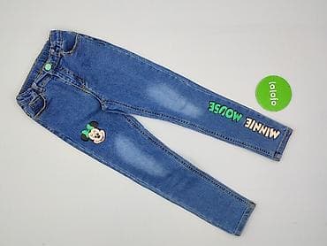 pull bear szorty: Spodnie jeansowe, Disney, 8 lat, 122/128, stan - Bardzo dobry — 2