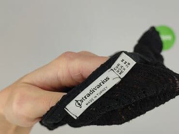 stradivarius czarne bluzki: Stradivarius, Bluzka damska, rozmiar M — 4