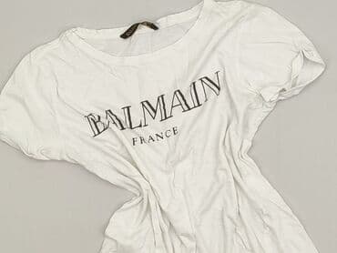 franz kafka t shirty: Balmain, T-shirt damski, rozmiar S — 1