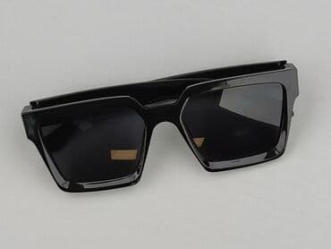 czapka continental: Okulary, Przeciwsłoneczne, Prostokątne kształt, stan - Bardzo dobry — 1