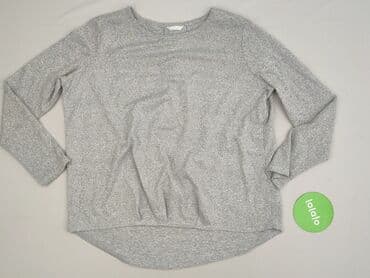 sweter piórkowy na drutach: Bluzka damska, rozmiar L — 2