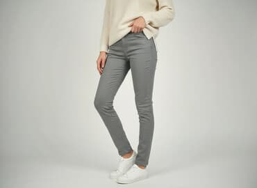 biale leginsy 104: Legginsy Eleganckie damskie, rozmiar S — 6