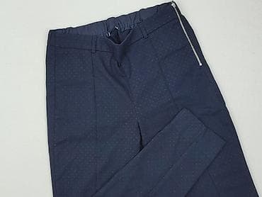 spodnie w romby: Spodnie materiałowe damskie, rozmiar S — 1