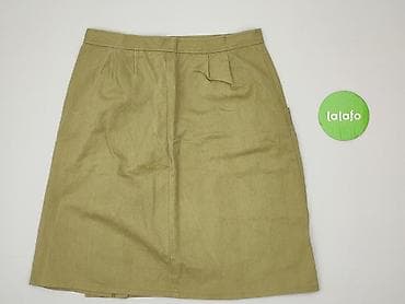 plisowane spódnice khaki: Spódnica damska, rozmiar L — 3