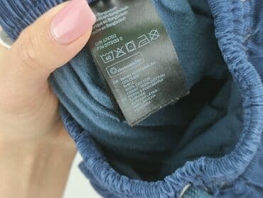 biale spodnie woskowane: Sweatpants, H&M, 12-18 months, condition - Very good — 5