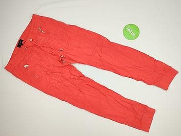 pull and bear shorts: Material trousers for women, size M — 2