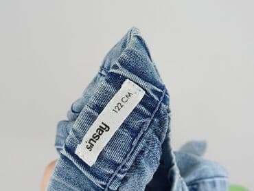 sinsay jeansy denim: Spodnie jeansowe, Sinsay, 7 lat, 122, stan - Idealny — 4