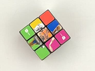 koszulka z kostka rubika dla dzieci: Educational toy for Kids, condition - Very good — 2