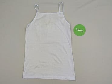 obcisła bluzka na ramiączkach: T-shirt damski, rozmiar S — 3