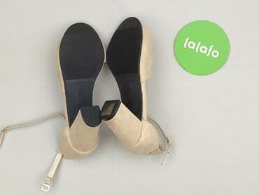 ccc srebrne sandały na obcasie: Sandały damskie, rozmiar 38 — 4