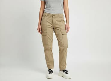 h m cargo damskie: H&M, Spodnie cargo damskie, rozmiar XL — 7