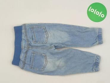 sukienki z szyfonu i koronki: Denim pants, H&M, 12-18 months, condition - Very good — 3
