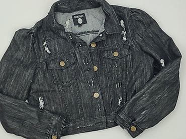 napy do kurtki: Boohoo, Kurtka jeansowa damska, rozmiar L — 1