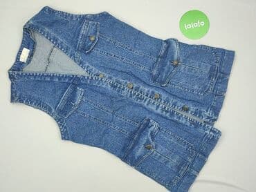 kurtki zimowe damskie c a: Vintage Denim, Kamizelka damska, rozmiar XL — 2