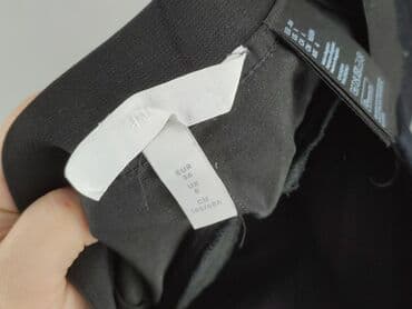 legginsy woskowane wysoki stan: H&M, Spodnie materiałowe damskie, S — 4