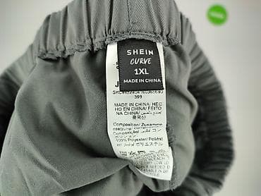 spodnie modelujące: Shein Curve, Spodnie materiałowe damskie, rozmiar XL — 4