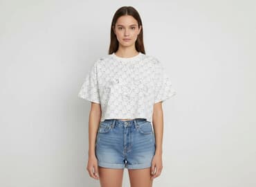 hm koszulka porsche: H&M, T-shirt damski, rozmiar M — 1