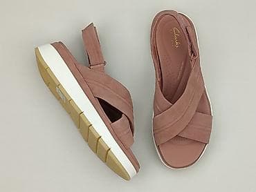 klapkach tekst: Clarks, Sandały damskie, rozmiar 39 — 1