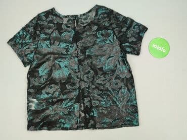 koszulka zolta w czarne paski: Camaïeu, T-shirt damski, L — 3