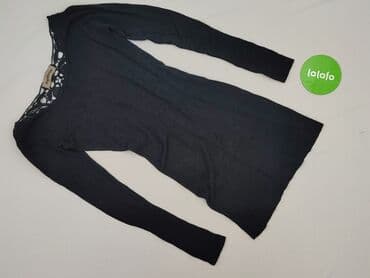 top z piórami czarny: Papillon, Bluzka damska, One size — 2