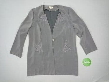 kurtka zimowa w pepitkę: Women's blazer, size XL (EU 42) — 2