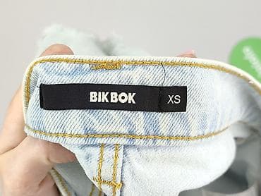 biale jeansy: Bik Bok, Spódnica damska, rozmiar XS — 4