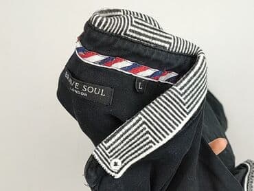 black squad bluza z kapturem: Brave Soul, Koszulka polo dla mężczyzn, rozmiar L — 5