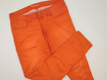pomarańczowe spodnie hello kitty: Jeansy damskie, rozmiar M — 1