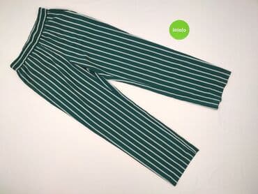 woskowane legginsy z wysokim stanem zara: Monki, Material trousers for women, size S (EU 36) — 2