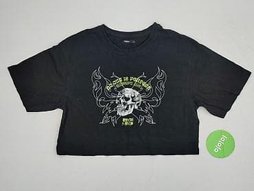 dobry nadruk: Cropp, T-shirt damski, rozmiar S — 2