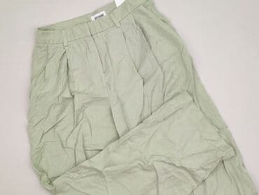 szare szerokie jeansy: Spodnie materiałowe damskie, rozmiar XS — 1