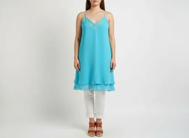 sukienki turkusowe na wesele: Sukienka damska, rozmiar XL — 6