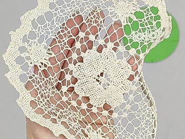 Dom i ogród: Serwetka 19 x 19, kolor - Beżowy, stan - Bardzo dobry — 4