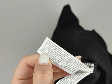 spodnie czarne damskie z niskim stanem: F&F, Spodnie materiałowe damskie, rozmiar M — 5