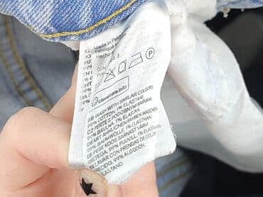 woskowane spodnie z wysokim stanem h m: H&M Divided, Джинси жіночі, розмір S — 5