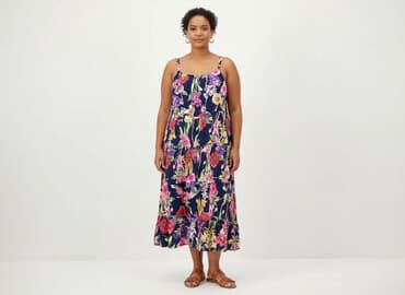 zwiewna sukienki na wesele maxi: Sukienka damska, rozmiar 5XL — 7