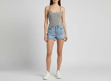 pusheen majtki: Missguided, Body damskie, rozmiar S — 8