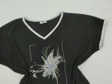 bluzki nietoperz plus size: T-shirt damski, 6XL — 1