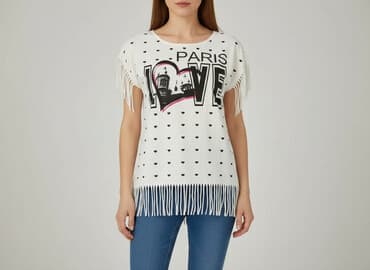 givenchy paris t shirty: Women`s T-shirt, size L — 1