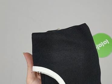 czarne bluzki na ramiączkach: House, Top damski, rozmiar XS — 6