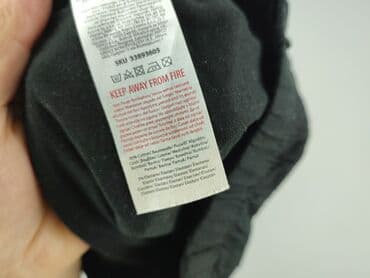 spodnie woskowane czarne: Leggings for kids, Destination, 14 years, 158/164, condition - Very good — 5