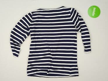 koszulka w niebieskie paski: Diverse, Bluzka damska, S — 3