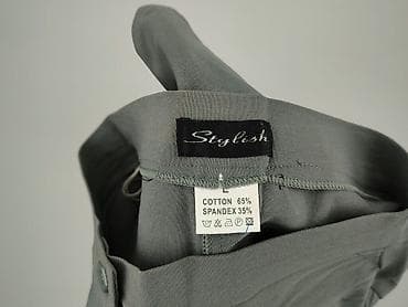 jeans slouchy: Spodnie materiałowe damskie, rozmiar L — 4