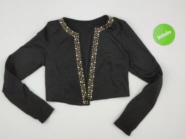 ponczo narzutka: Kardigan damski, rozmiar S — 2